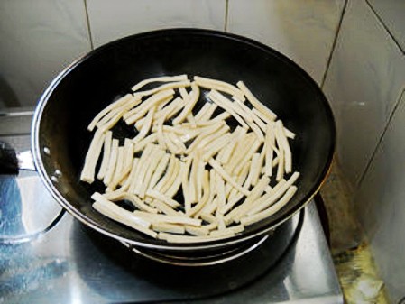 韭香肉絲豆干的做法-家常味炒菜譜