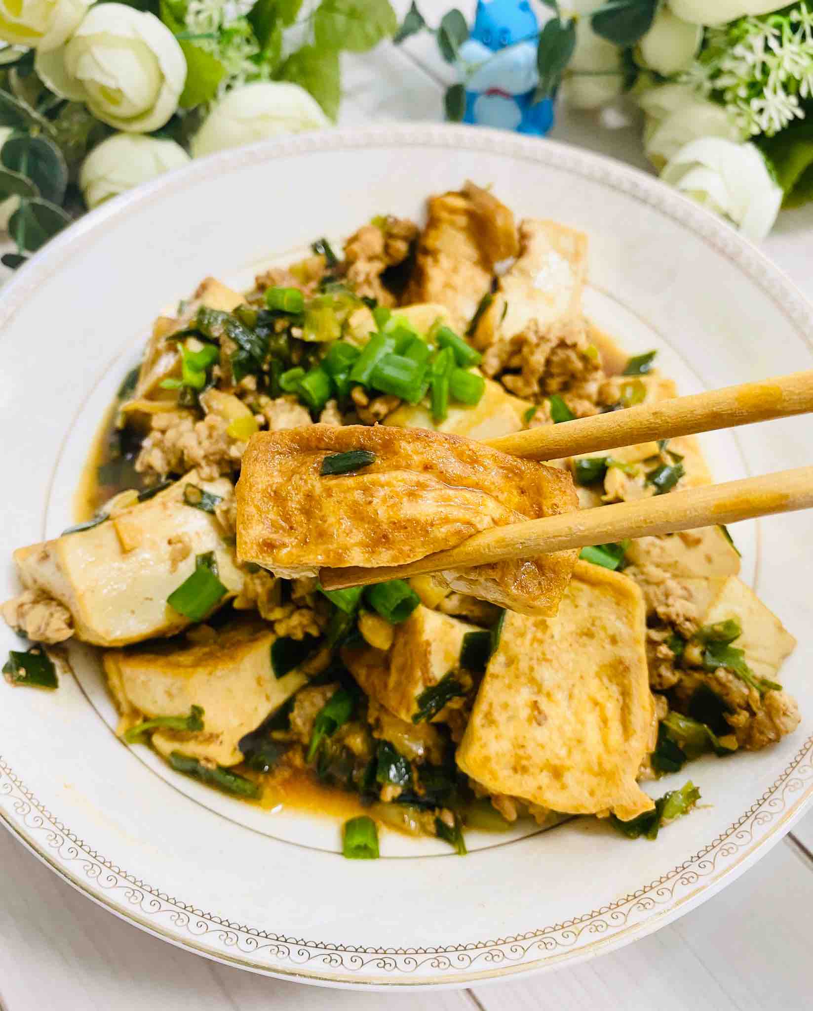 紅燒豆腐燜肉沫的做法-家常味燜菜譜-易網健康養生網 紅燒豆腐燜肉沫的做法-家常味燜菜譜