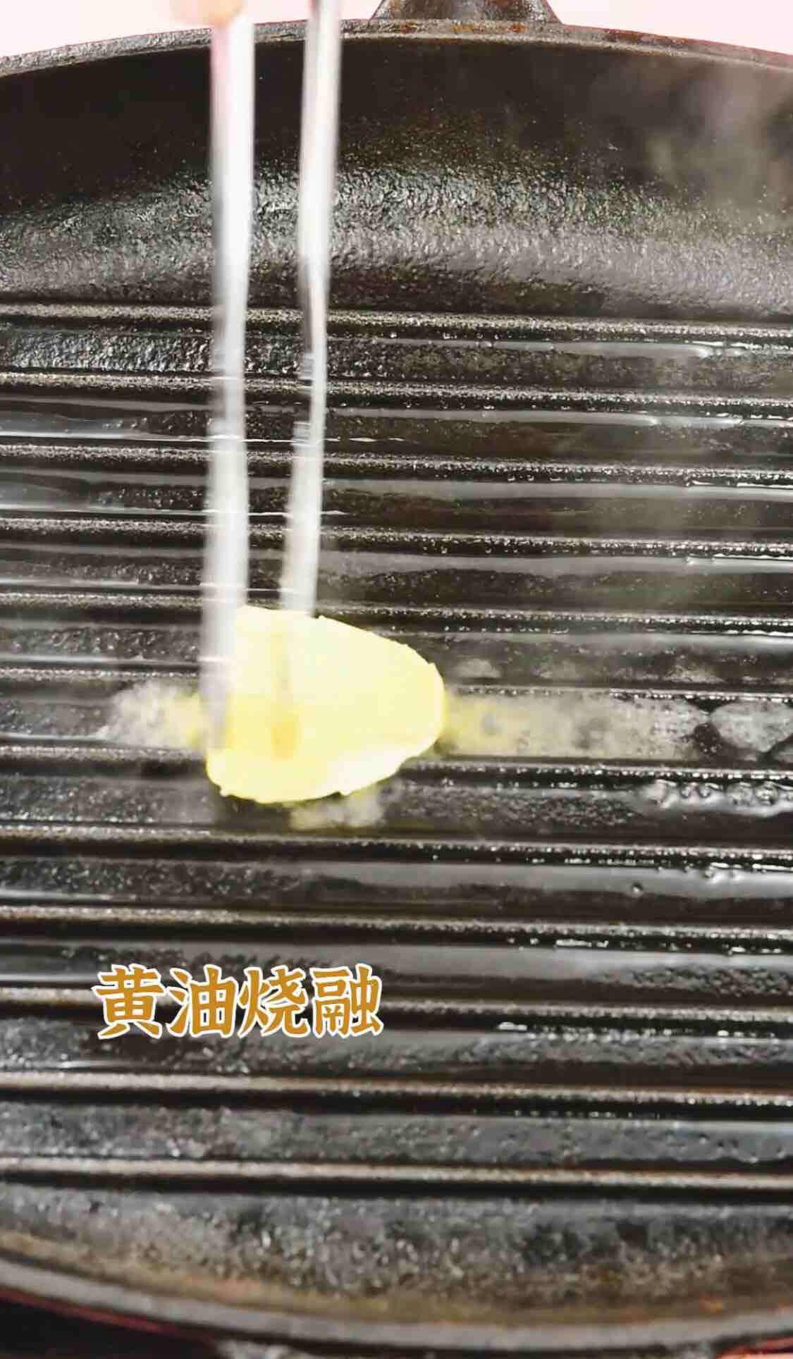 檸檬蒜香肉眼牛排的做法-家常味煎菜譜