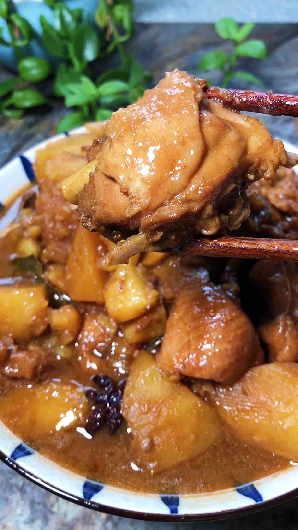 電飯煲燉雞的做法-咸鮮味燉菜譜