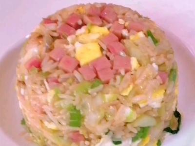 雜蔬炒飯的做法-家常味炒菜譜