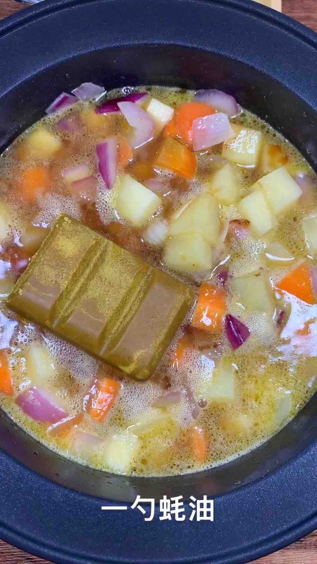 咖喱肥牛拌飯的做法-香辣味煮菜譜
