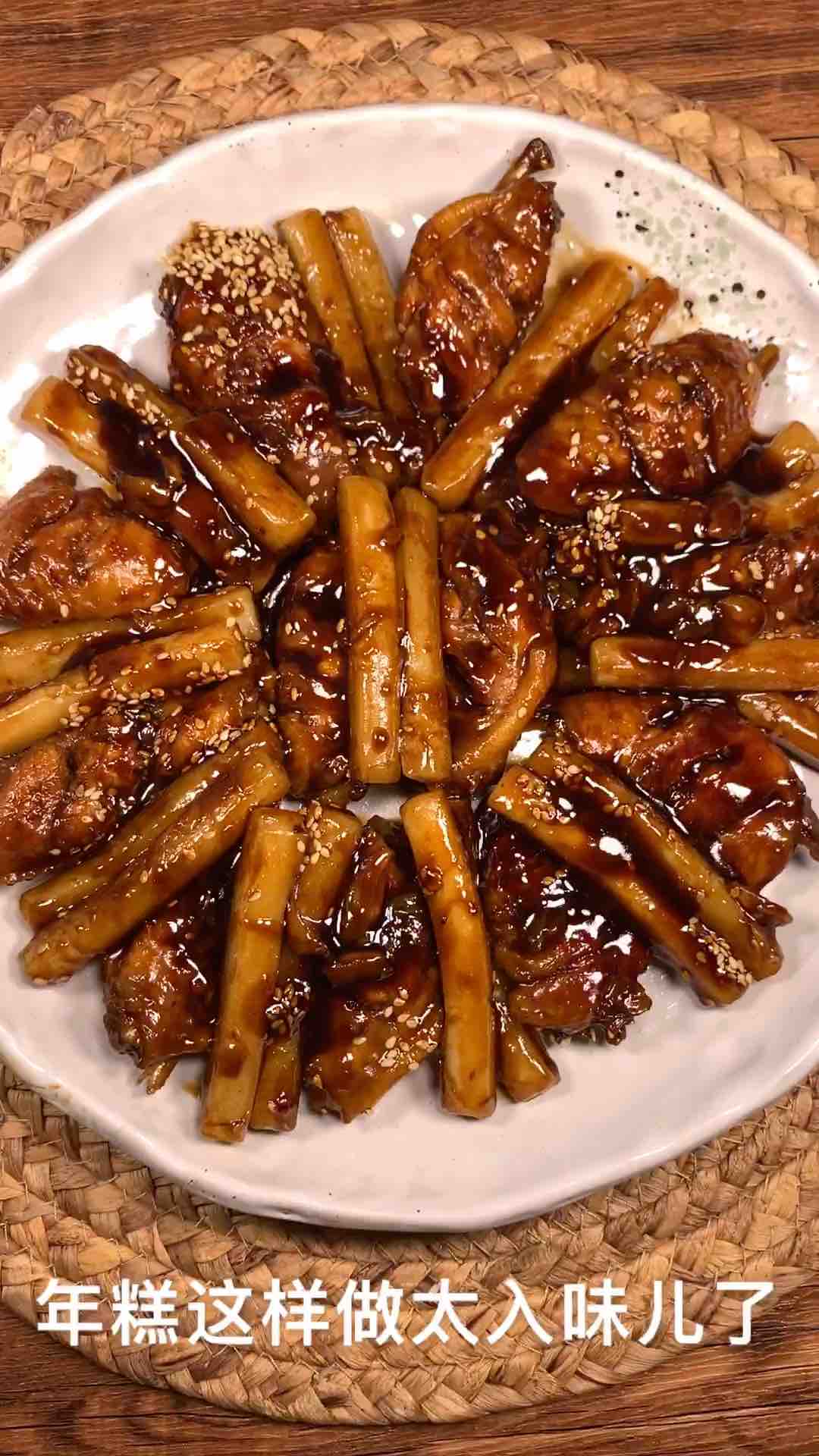 年糕可樂雞翅的做法-甜味煮菜譜-易網健康養生網 年糕可樂雞翅的做法-甜味煮菜譜