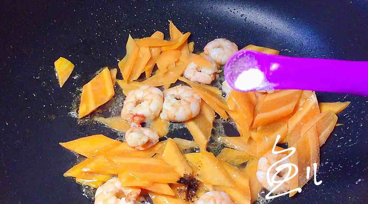 胡蘿卜炒蝦仁的做法-家常味炒菜譜