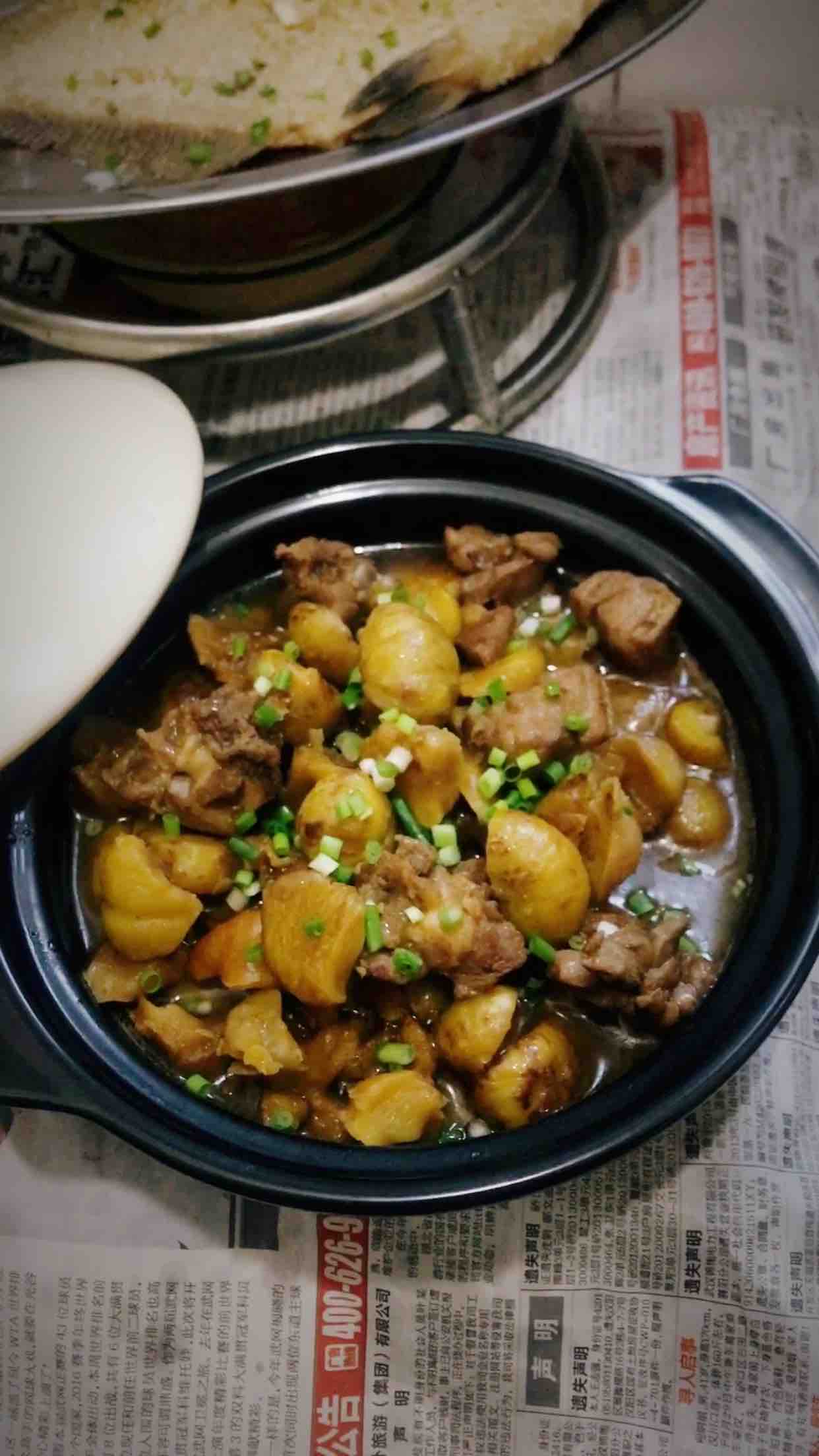 蔥香栗子雞的做法-蔥香味燒菜譜-易網健康養生網 蔥香栗子雞的做法-蔥香味燒菜譜