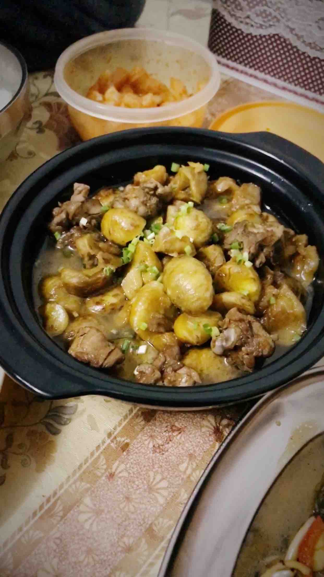 蔥香栗子雞的做法-蔥香味燒菜譜-易網健康養生網 蔥香栗子雞的做法-蔥香味燒菜譜