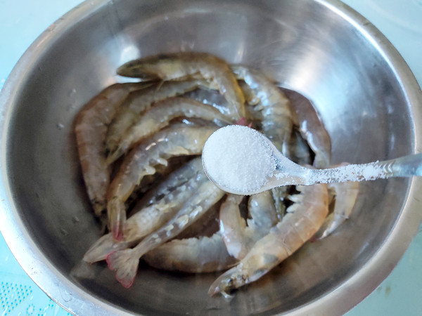 空氣炸鍋版椒鹽蝦的做法-其它口味烤菜譜