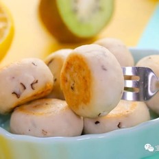 香菇魚餅  寶寶輔食食譜的做法-家常味烙菜譜