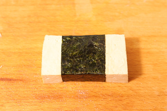 照燒海苔豆腐的做法-咸鮮味燒菜譜