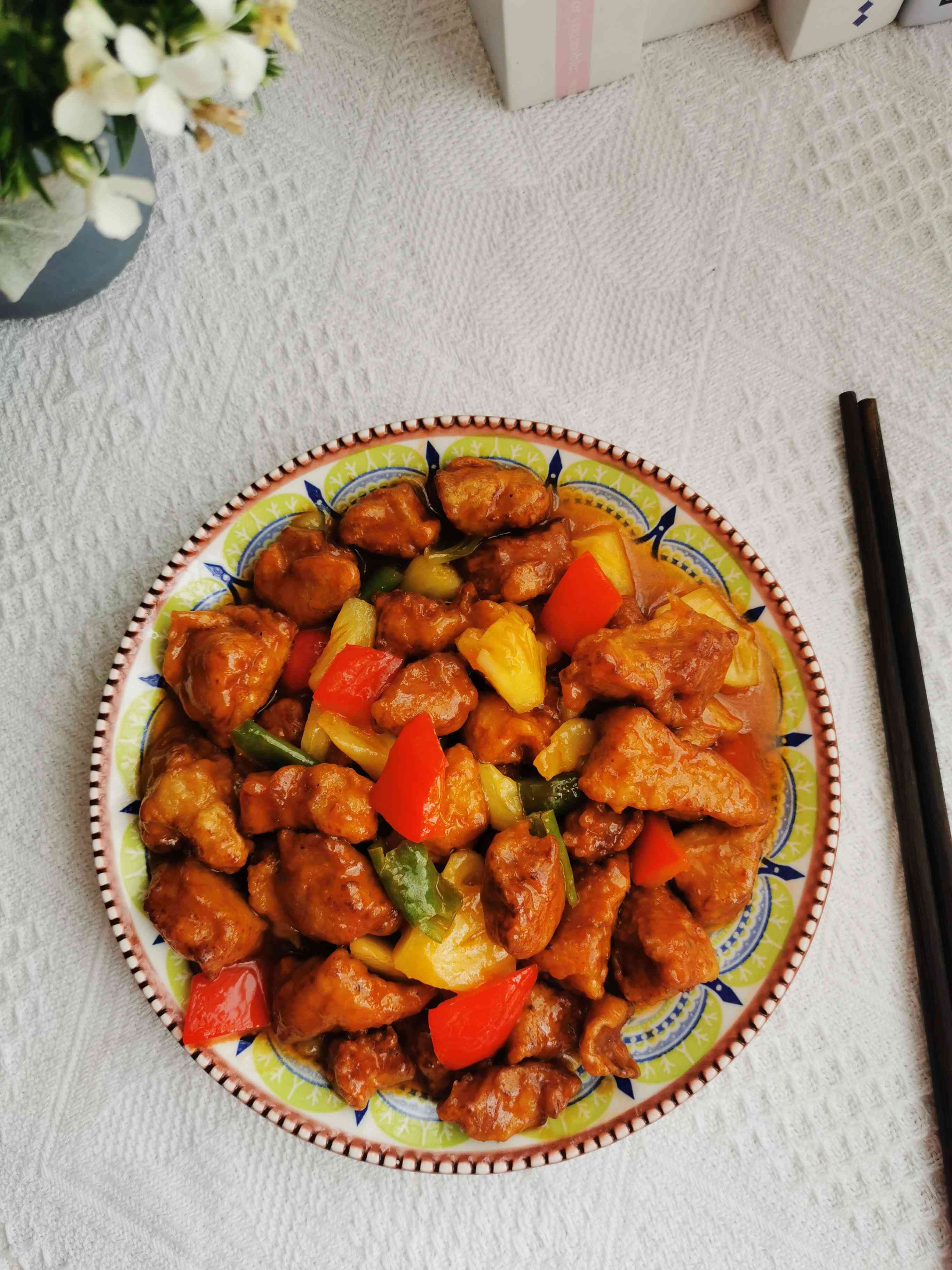 菠蘿咕咾肉的做法-家常味炒菜譜