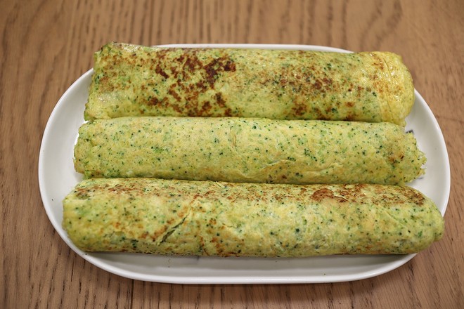 西蘭花雞肉卷的做法-咸鮮味煎菜譜