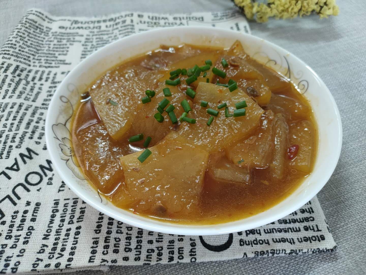 醬燒冬瓜的做法-家常味燒菜譜-易網健康養生網 醬燒冬瓜的做法-家常味燒菜譜