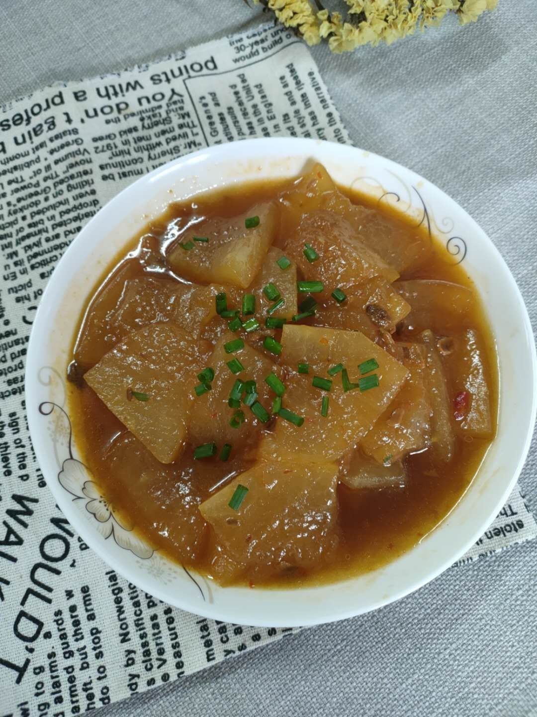 醬燒冬瓜的做法-家常味燒菜譜-易網健康養生網 醬燒冬瓜的做法-家常味燒菜譜