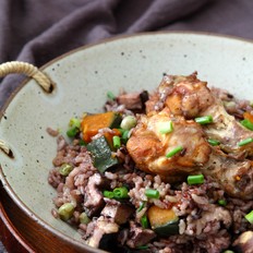 雞翅根雜糧飯的做法-家常味燜菜譜