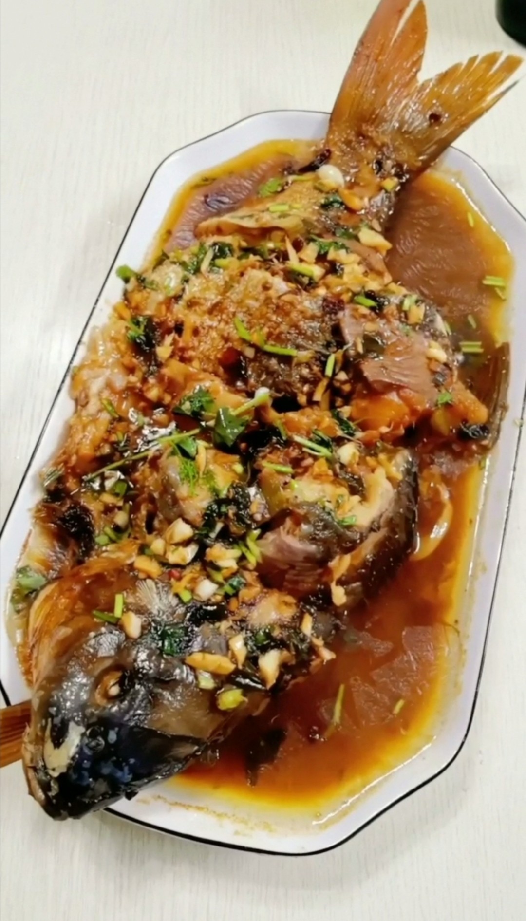 紅燒鯉魚的做法-咸鮮味燉菜譜