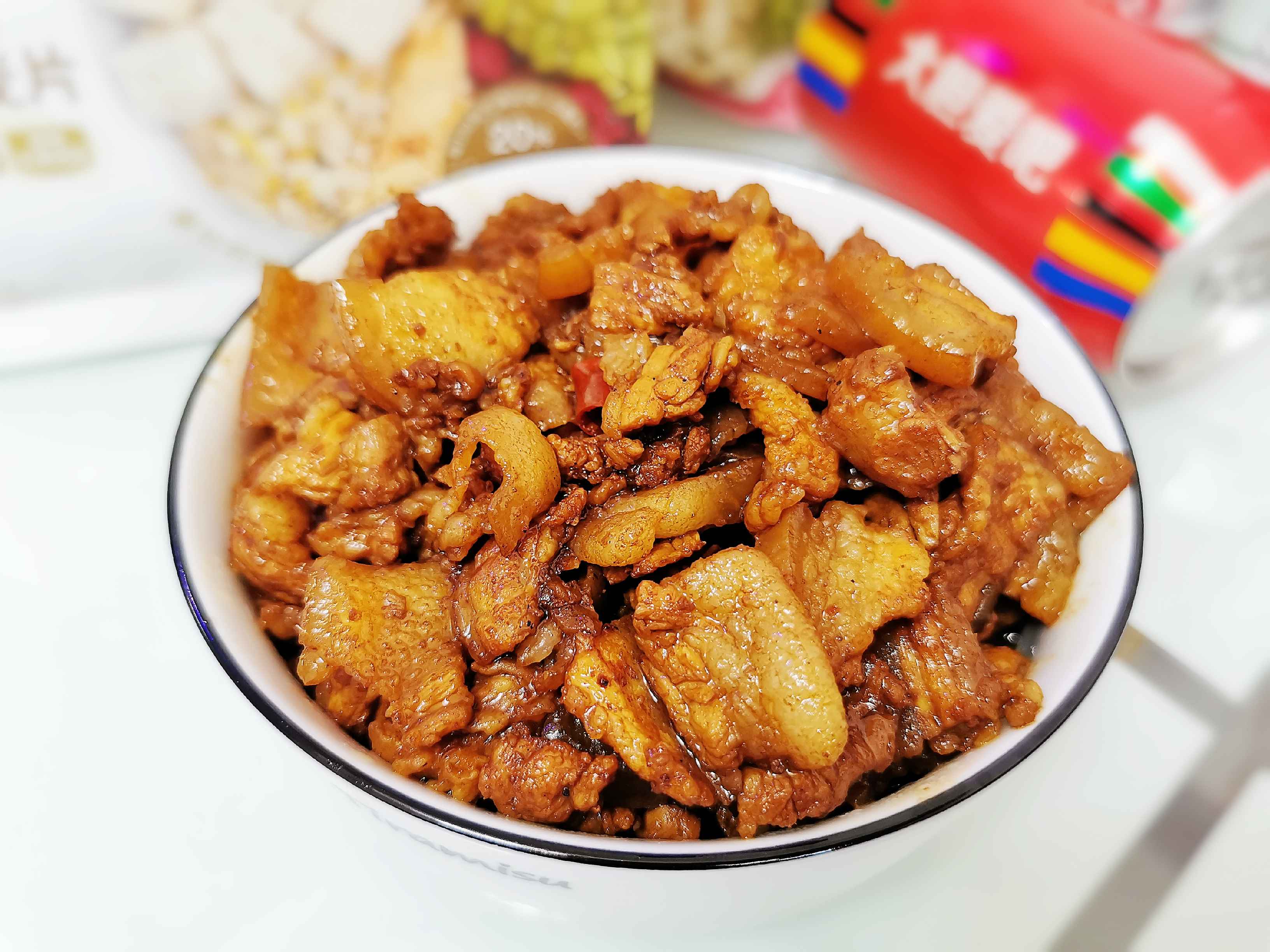 西府地方特色：肉臊子，十一不回家，自制家鄉的味道的做法-家常味炒菜譜
