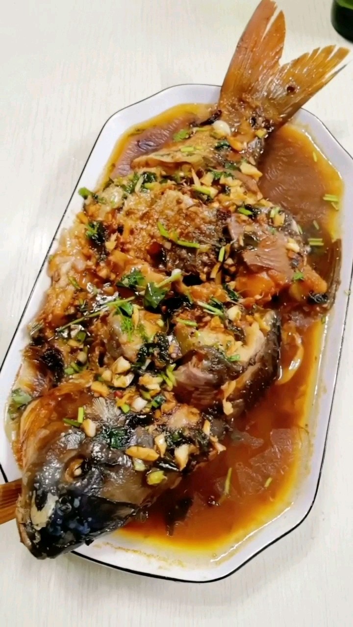 紅燒鯉魚的做法-咸鮮味燉菜譜