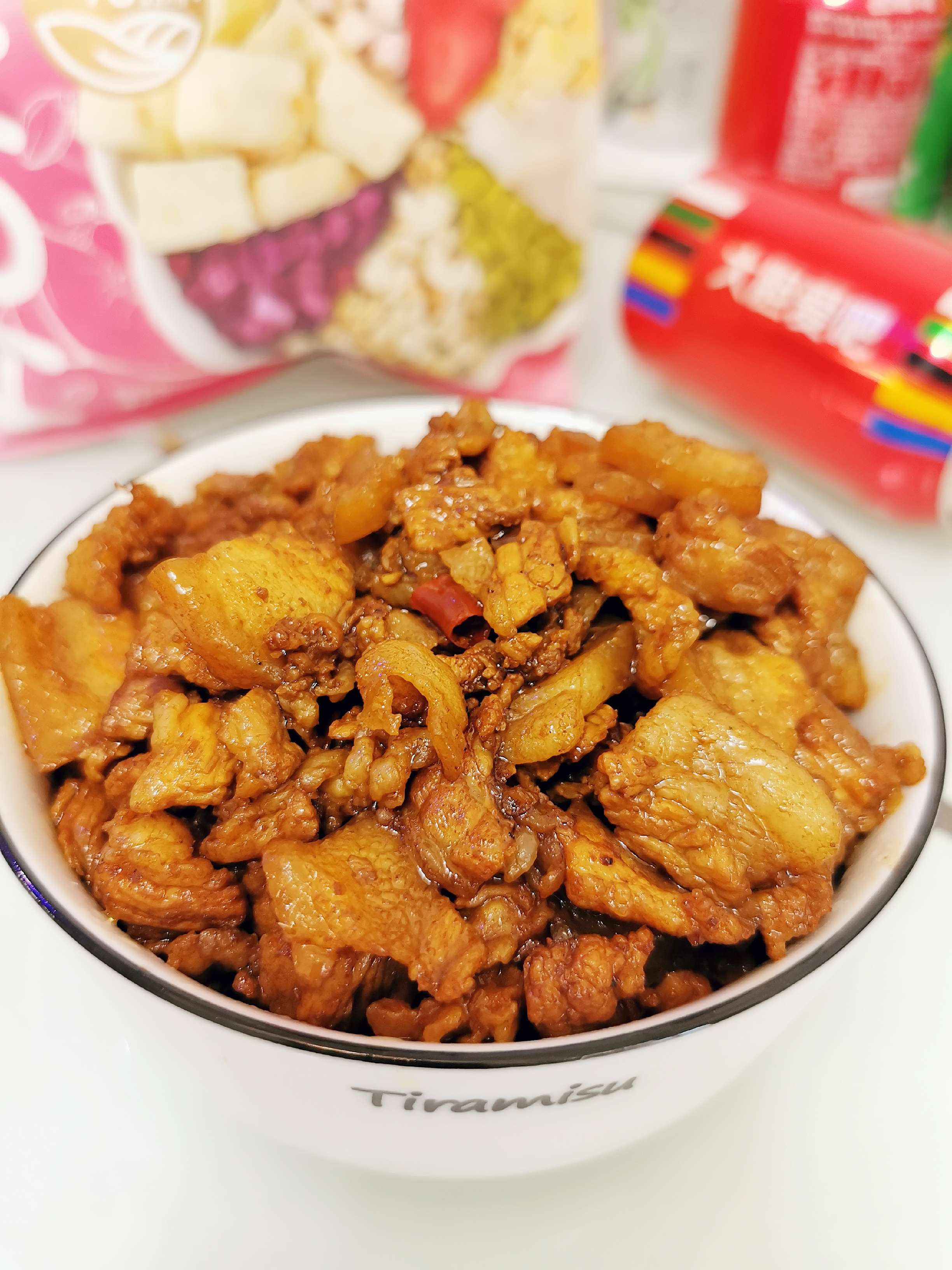 西府地方特色：肉臊子，十一不回家，自制家鄉的味道的做法-家常味炒菜譜