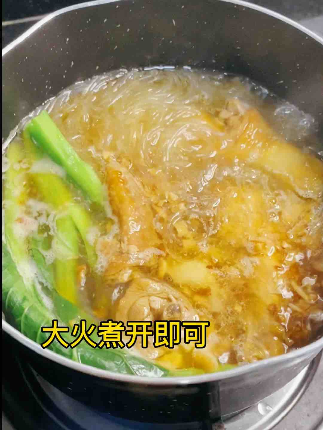 快手粉絲這樣煲，誰(shuí)還叫外賣？美味又簡(jiǎn)單的做法-咸鮮味煮菜譜