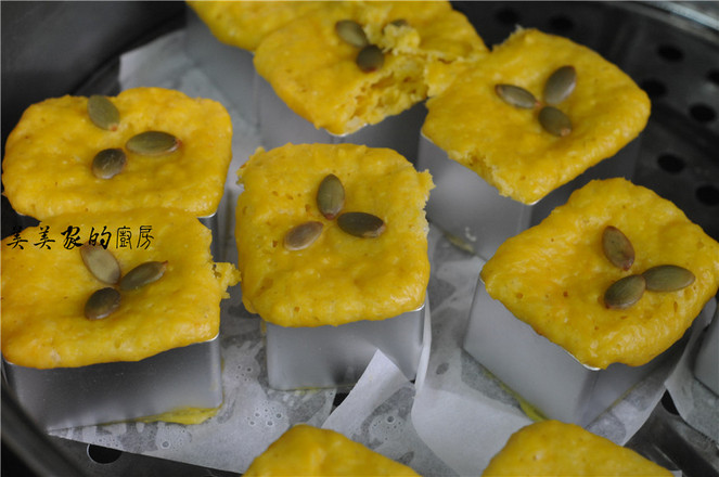 甜玉米蒸糕的做法-甜味蒸菜譜
