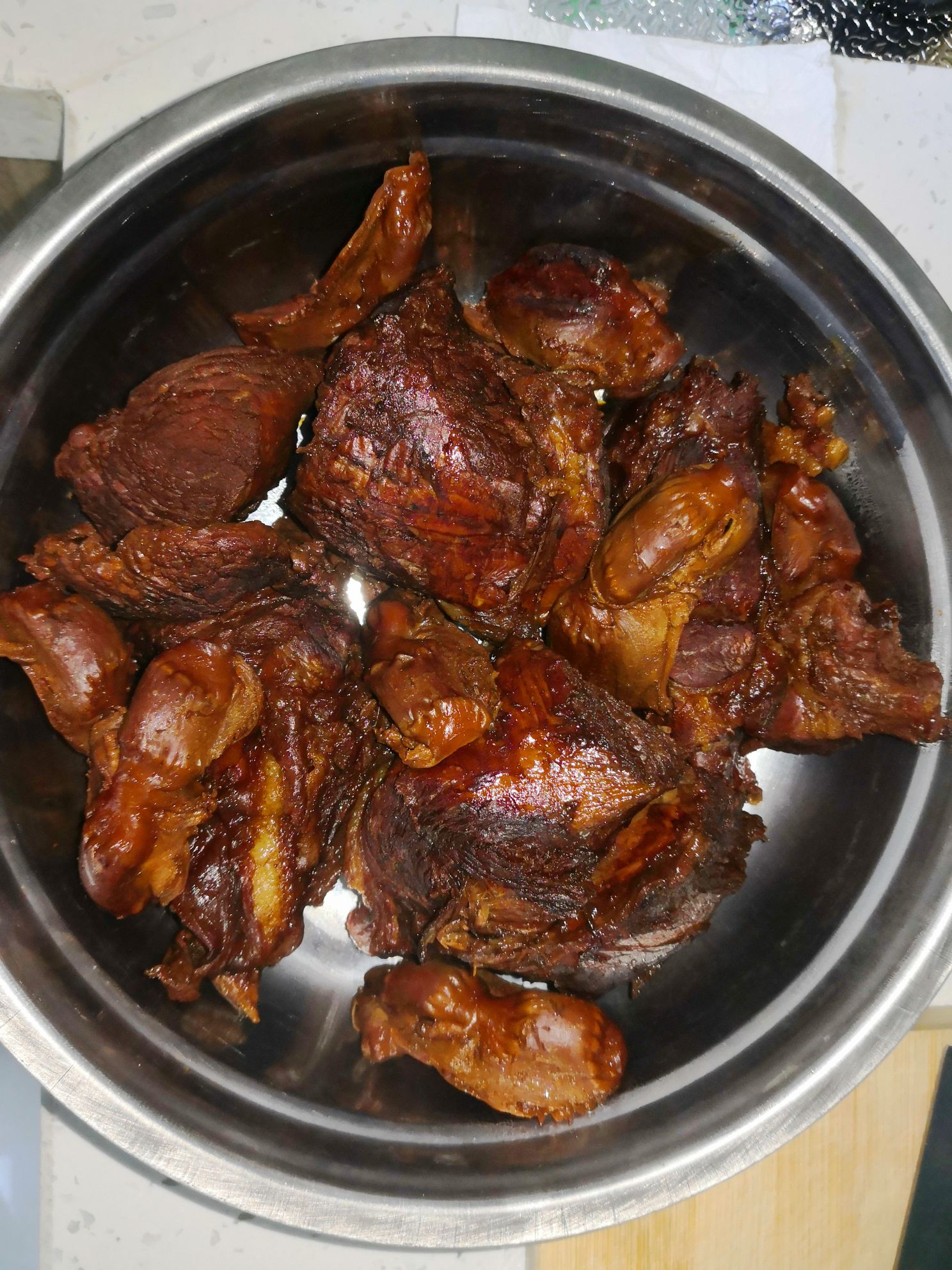 秘制醬牛肉的做法-醬香味醬菜譜