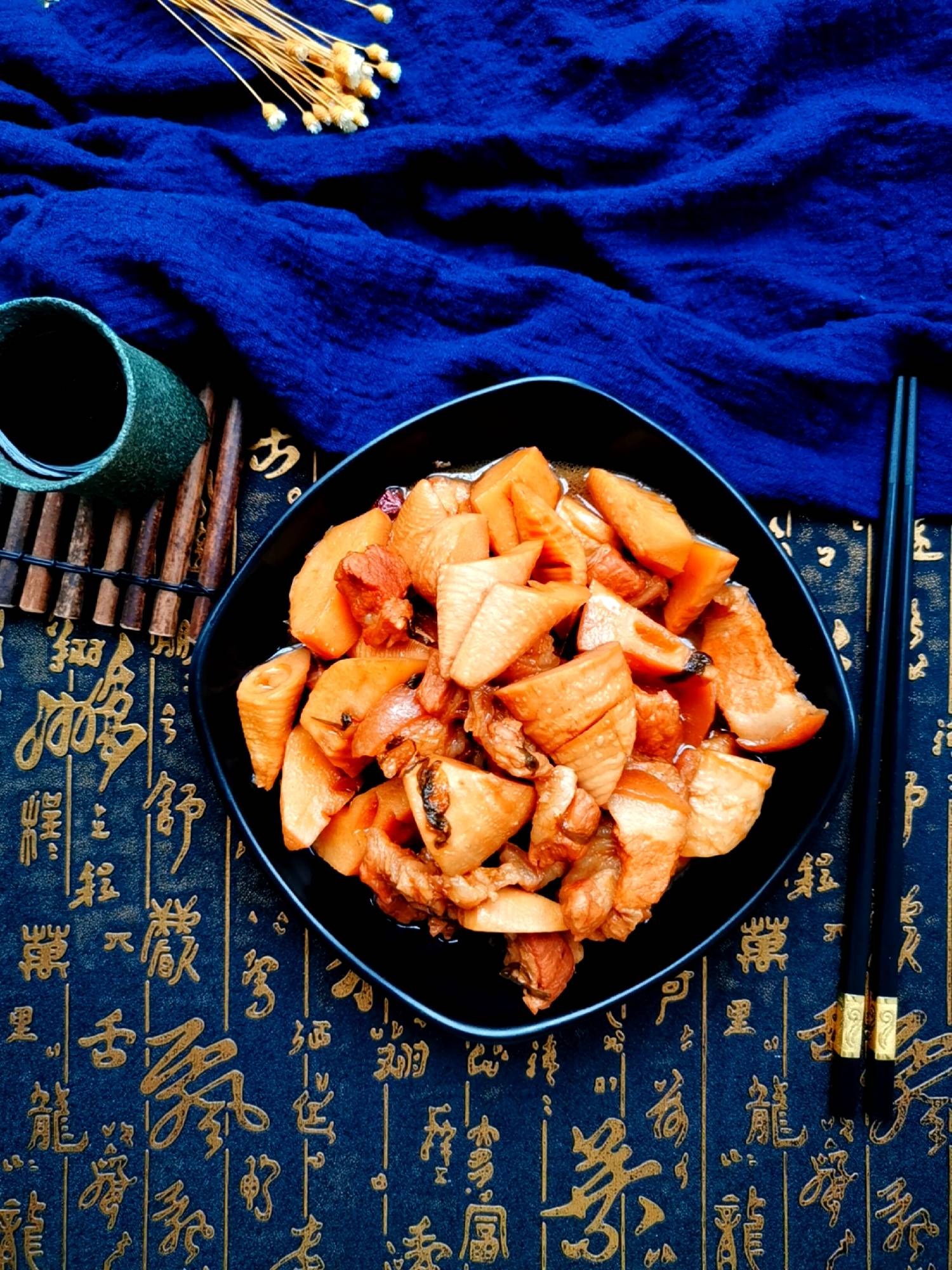 春筍燉肉的做法-咸鮮味燉菜譜