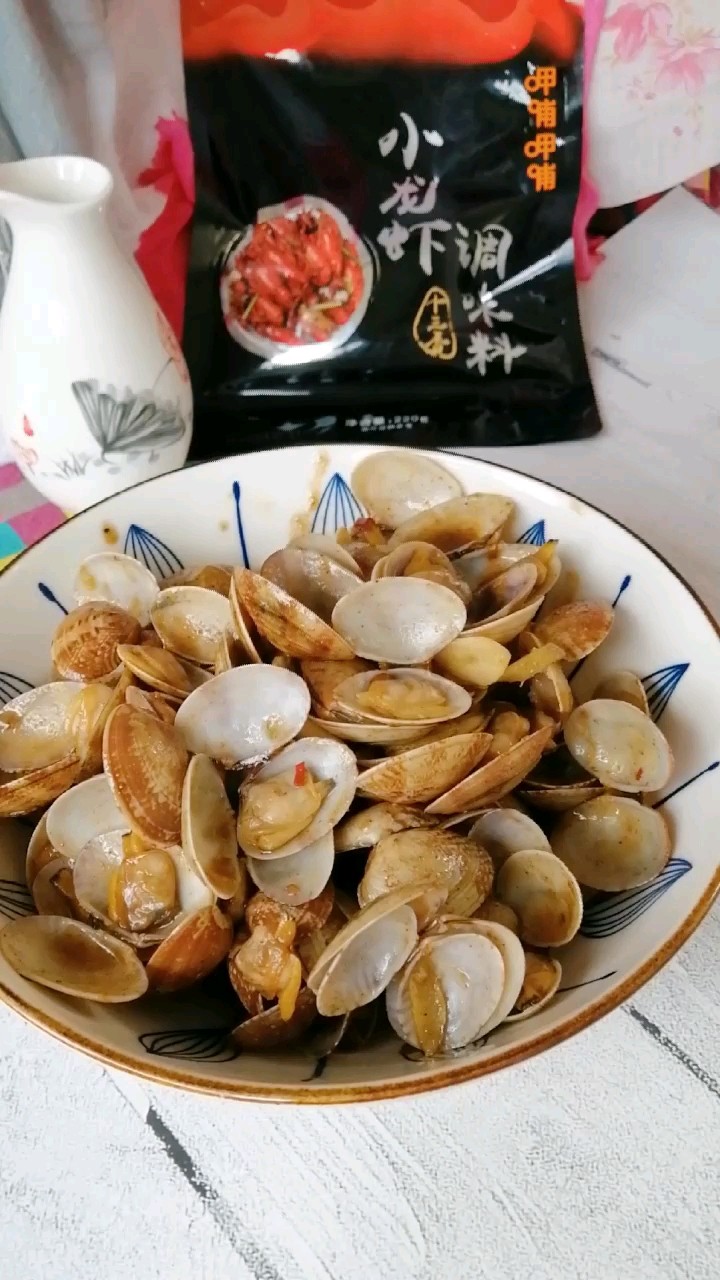香辣炒蛤蜊的做法-咸鮮味炒菜譜