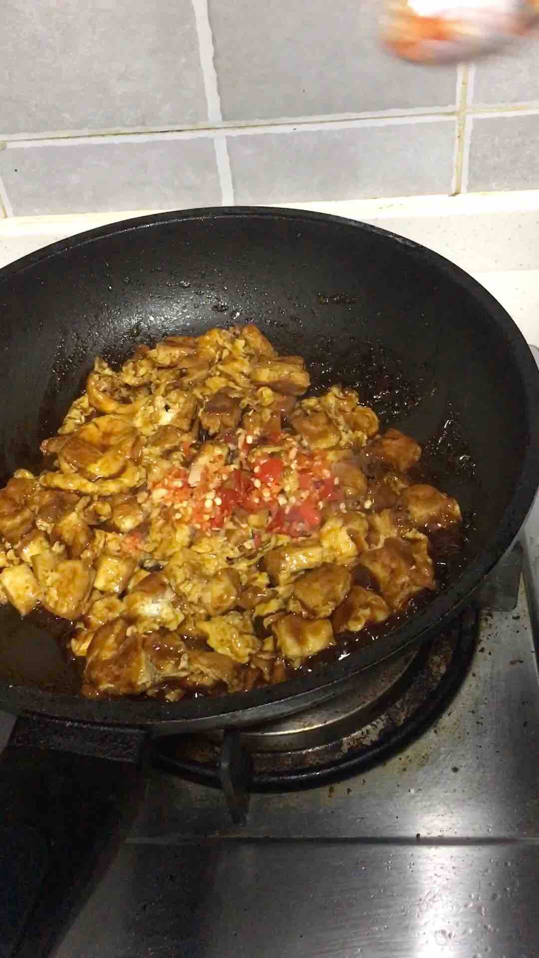 豆腐雞蛋的做法-家常味炒菜譜