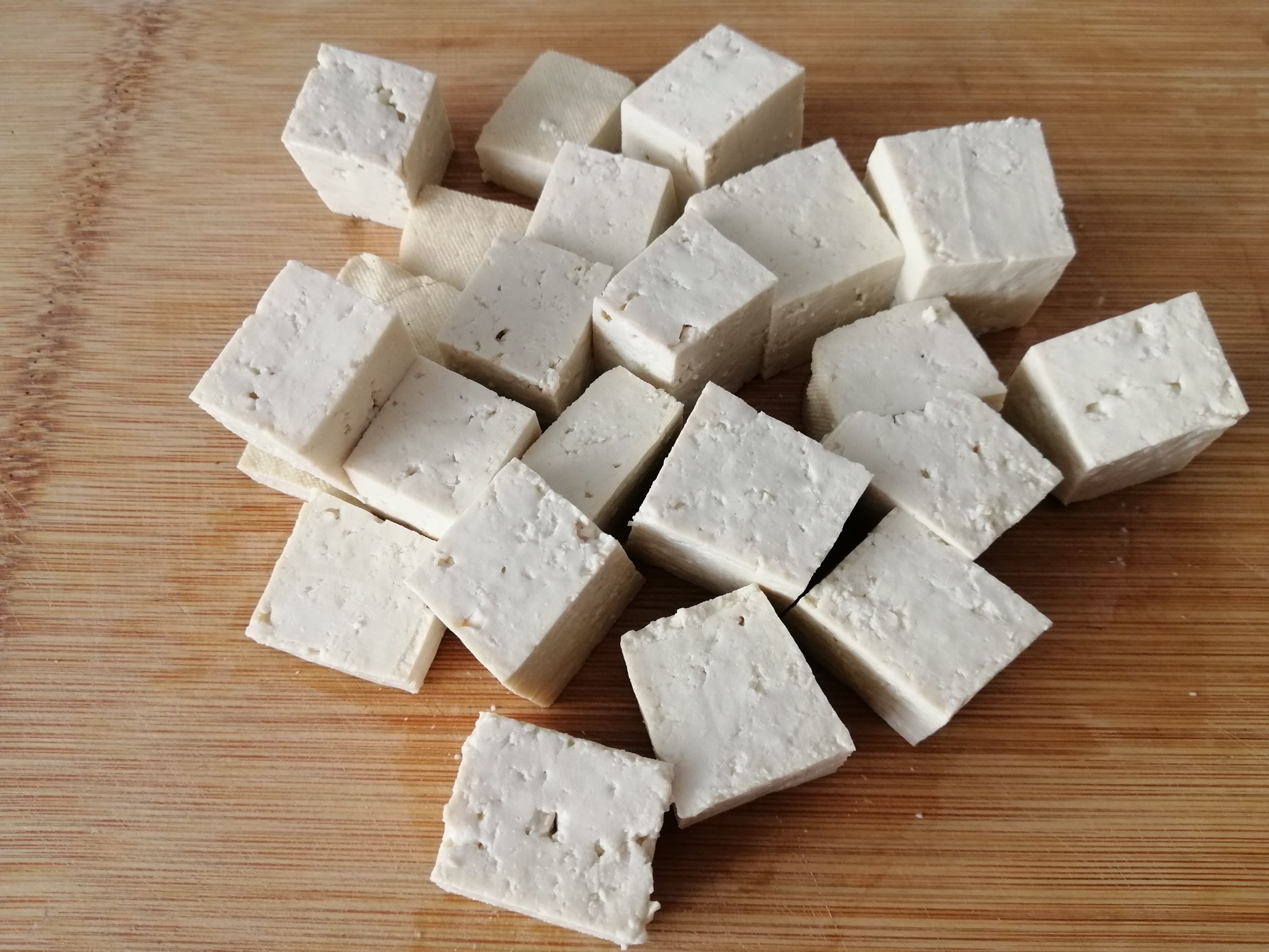 小白菜粉條燉豆腐的做法-家常味燉菜譜