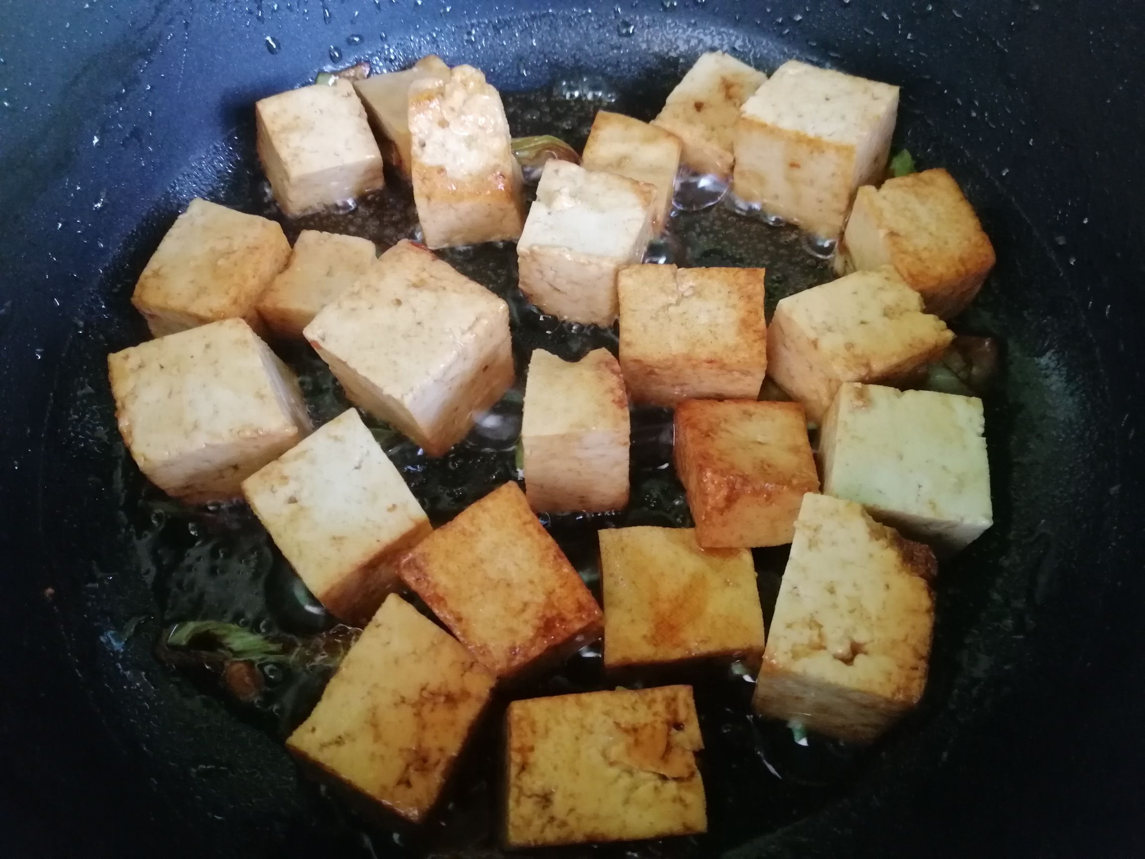 小白菜粉條燉豆腐的做法-家常味燉菜譜