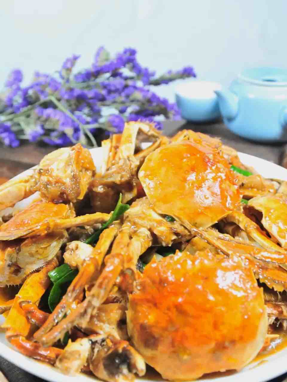 香辣蟹的做法-香辣味燒菜譜
