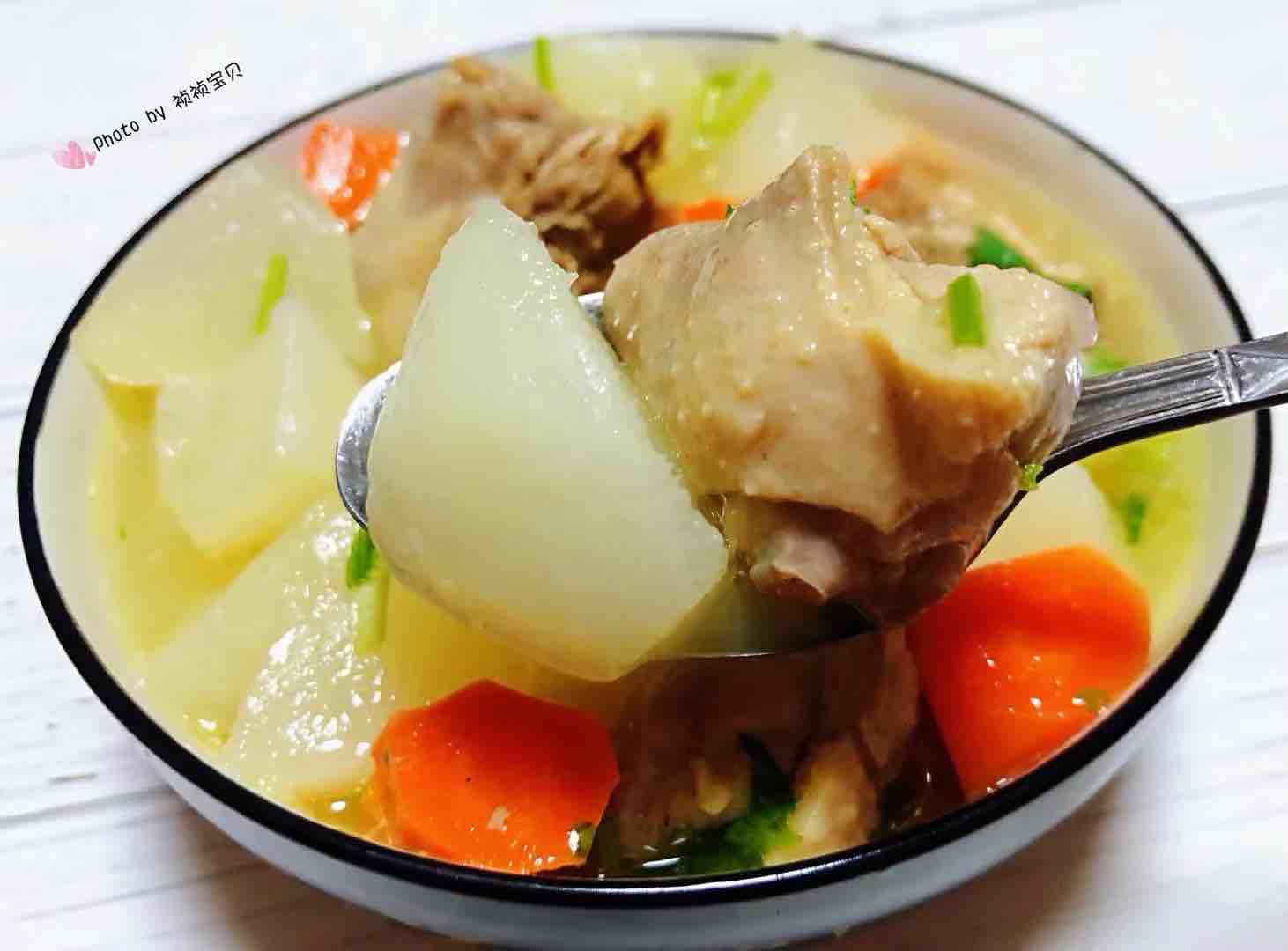 鴨腿燉白蘿卜的做法-咸鮮味燉菜譜