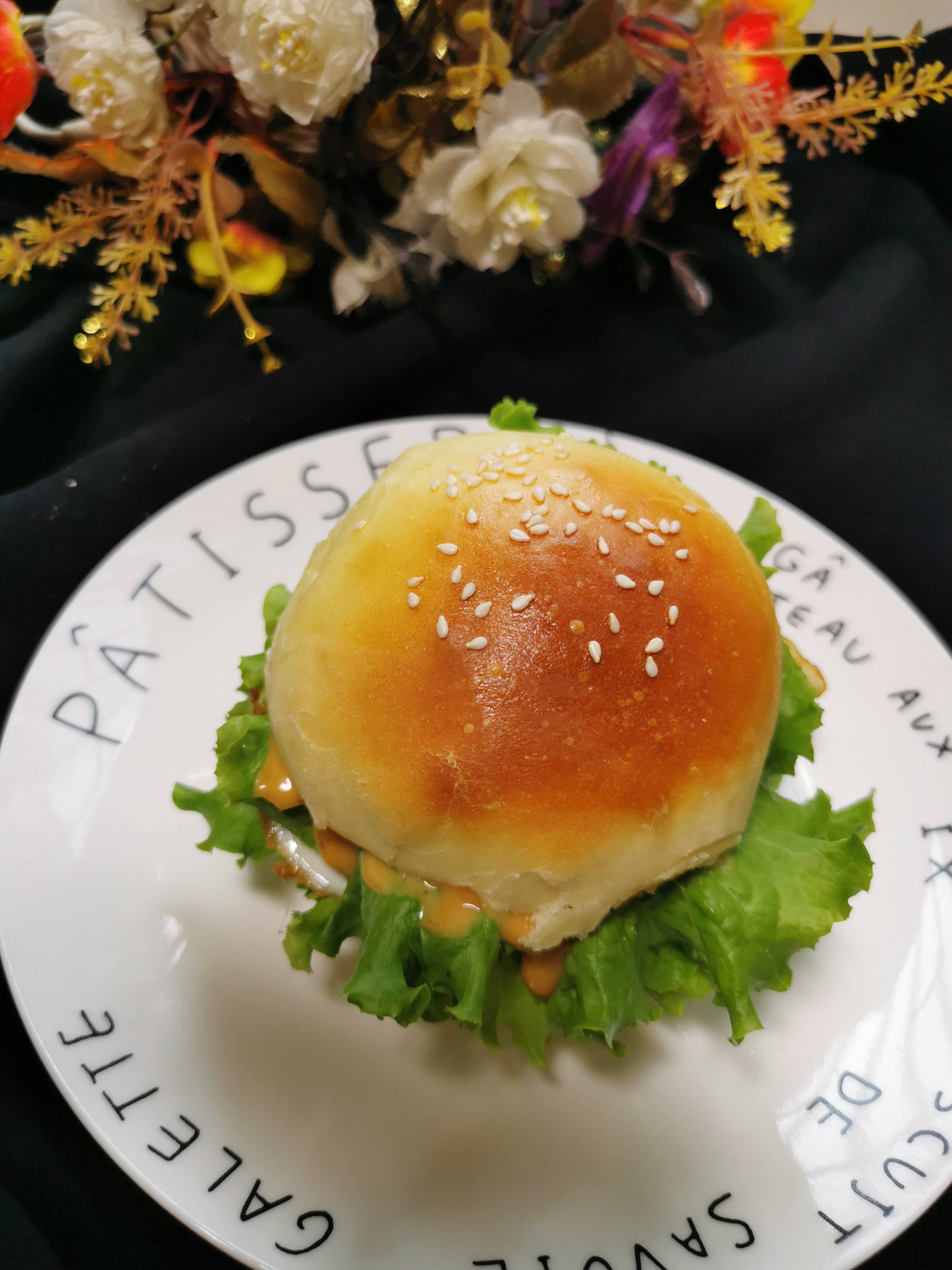 火腿煎蛋漢堡的做法-其它口味烤菜譜