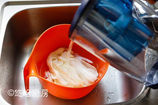 涼拌金鉤白菜的做法-家常味拌菜譜