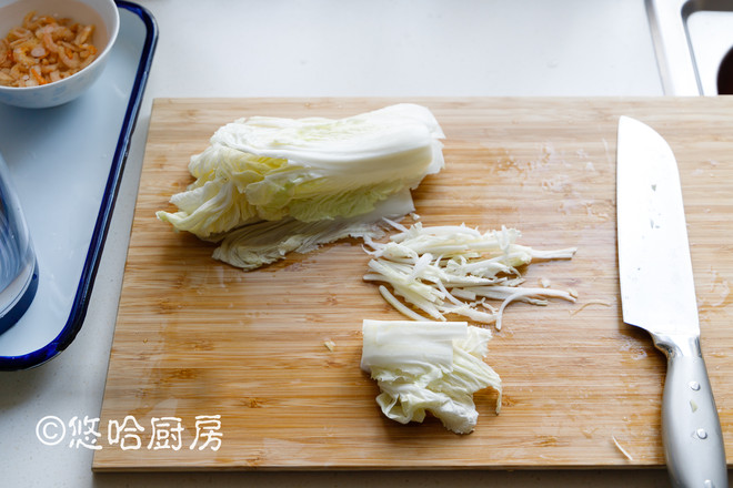 涼拌金鉤白菜的做法-家常味拌菜譜