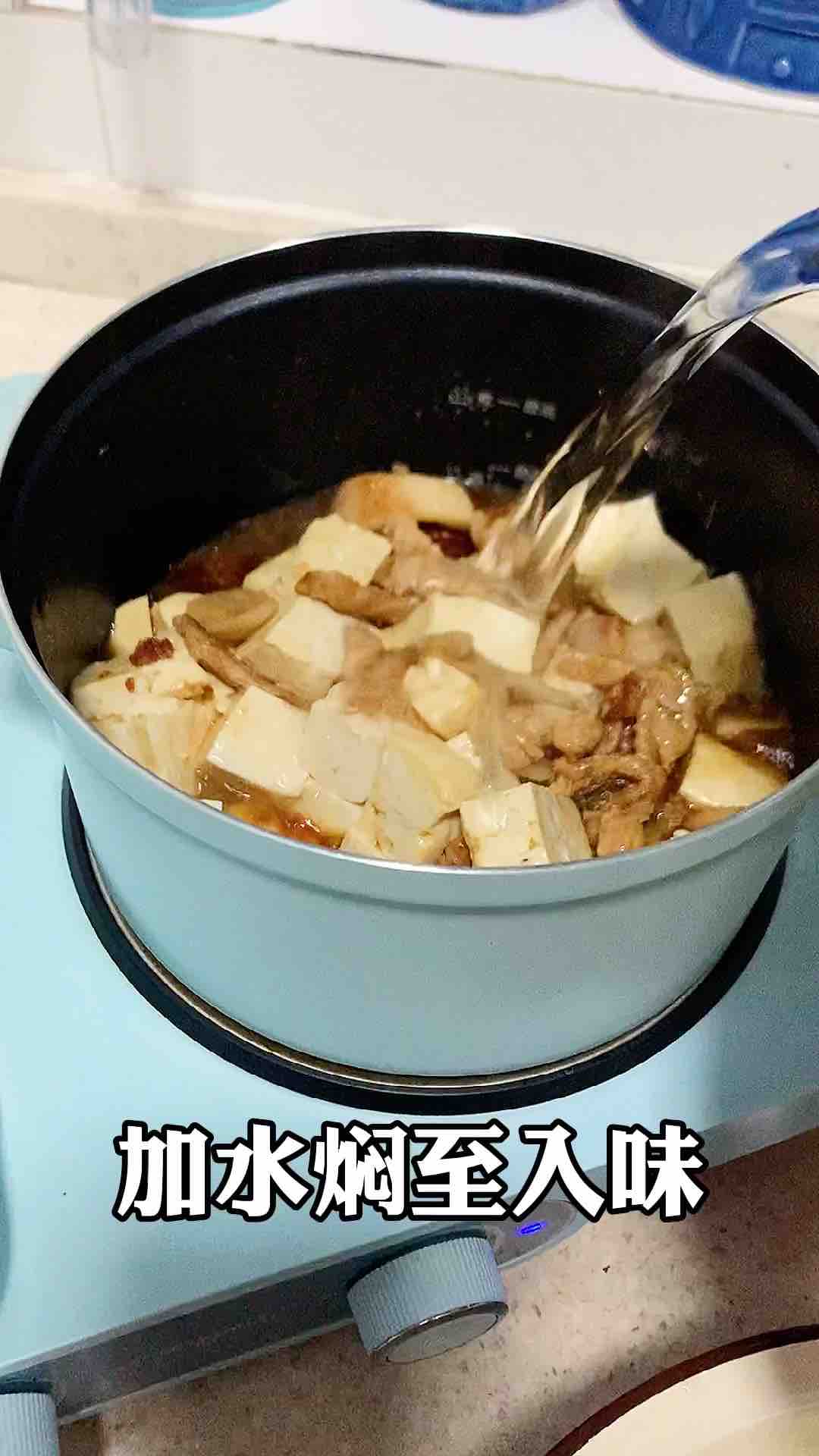 豆腐燉肉的做法-家常味燉菜譜