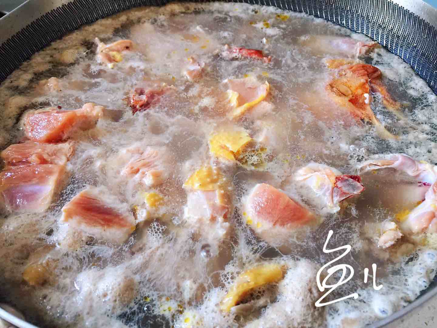 杏鮑菇燒雞塊的做法-家常味燒菜譜