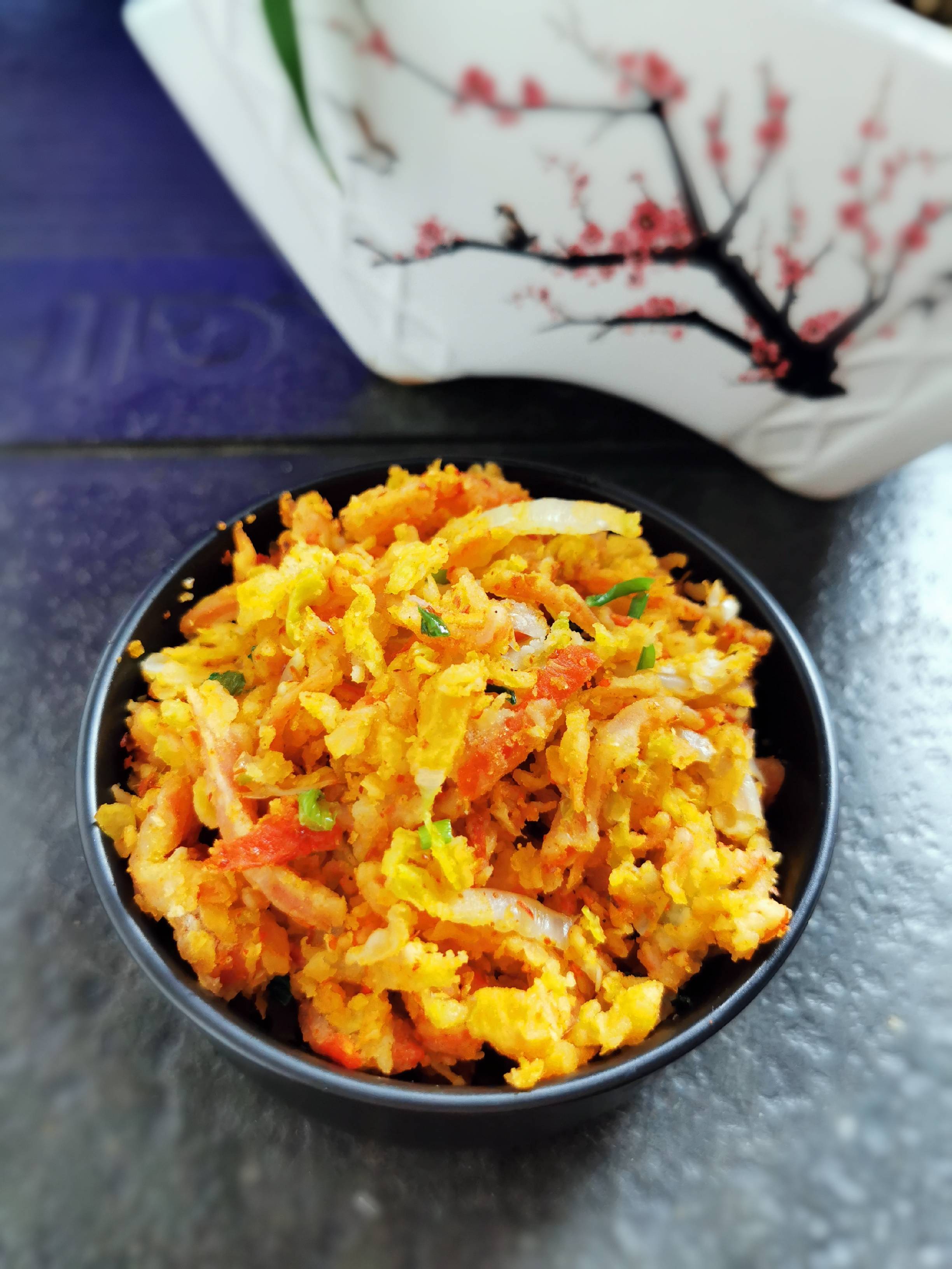 紅蘿卜和娃娃菜，加點面粉抓一抓，可以當主食的“家常麥飯”的做法-家常味蒸菜譜