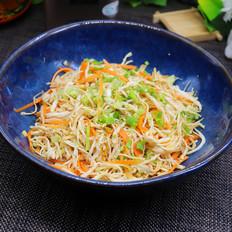 亞麻籽油拌涼菜雞絲的做法-魚(yú)香味拌菜譜