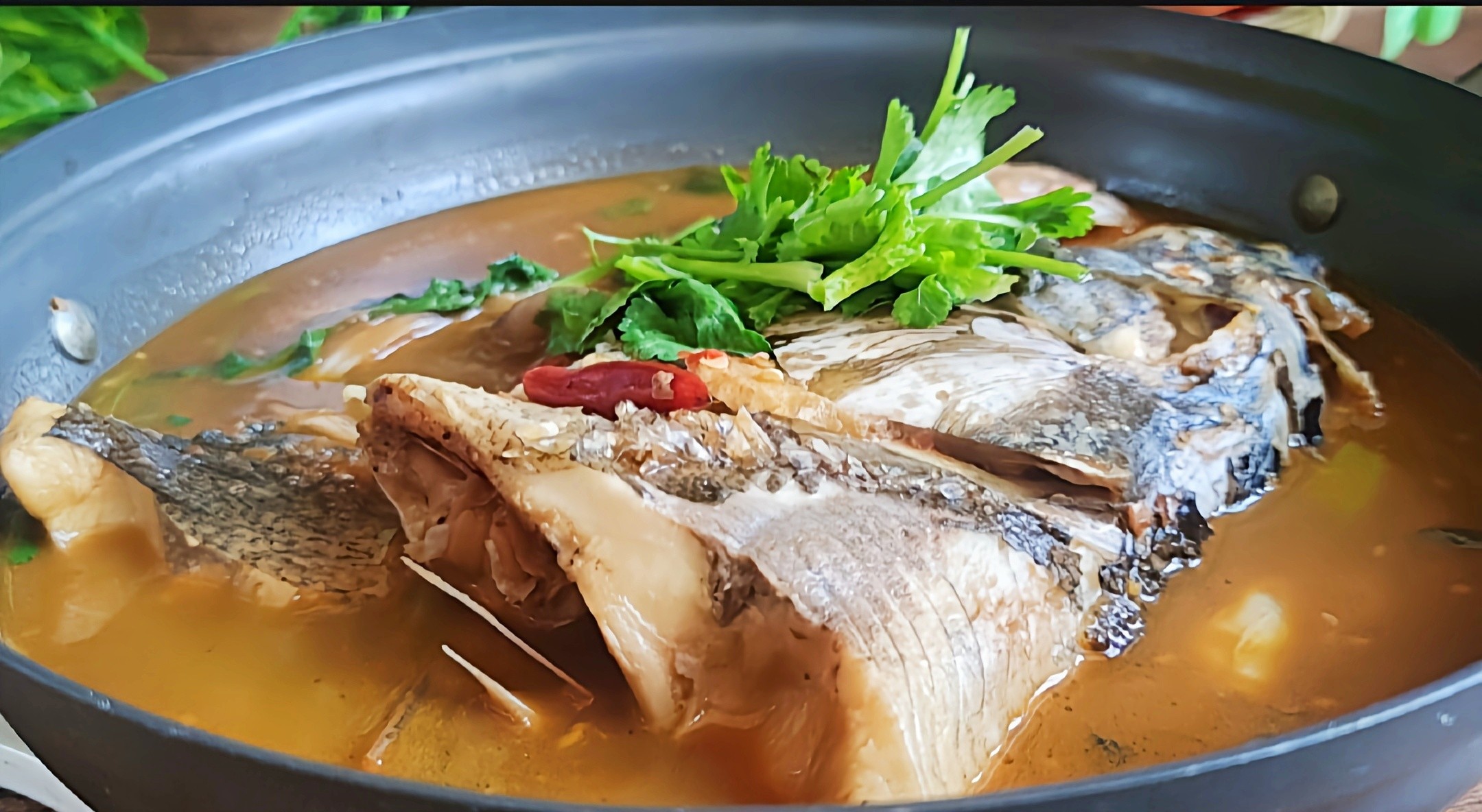秋冬這樣吃，菜飯一鍋出~魚頭泡餅的做法-咸鮮味燉菜譜