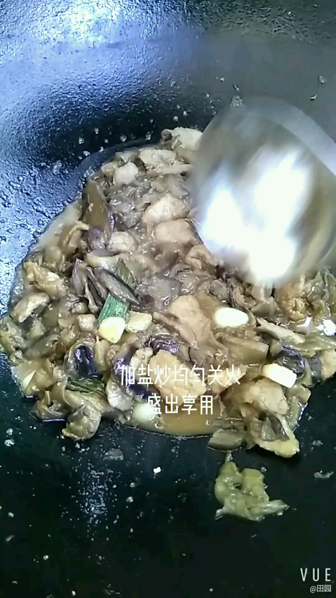 豬肉燒茄子的做法-咸鮮味燒菜譜