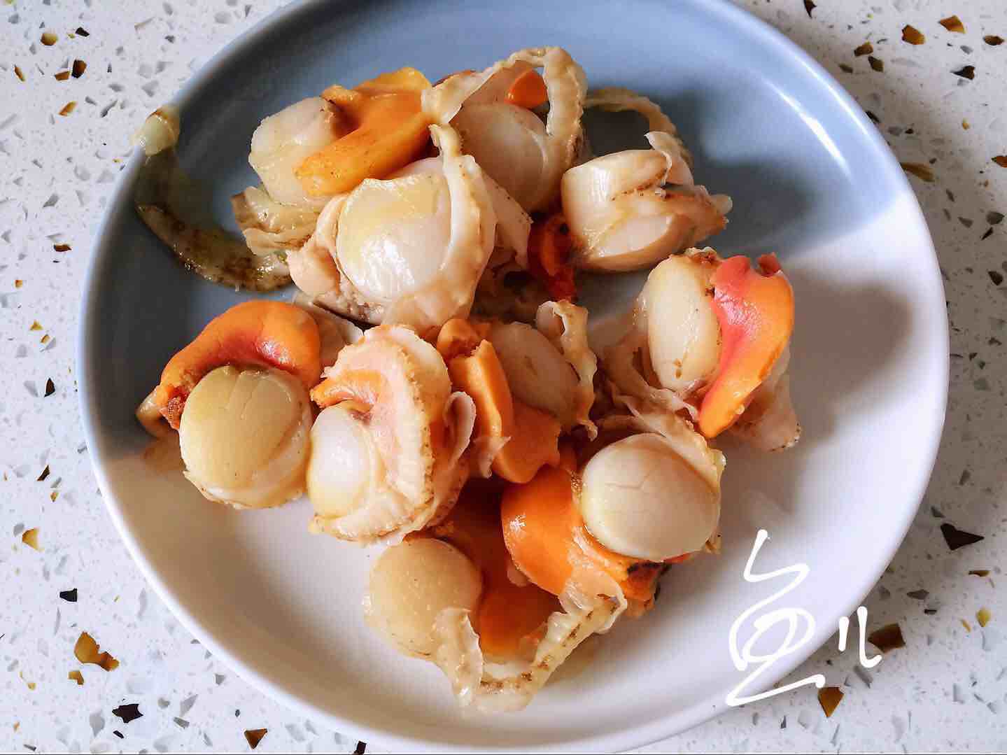 扇貝和它一起搭配太棒了，味道鮮美，吃完還想吃！的做法-咸鮮味炒菜譜