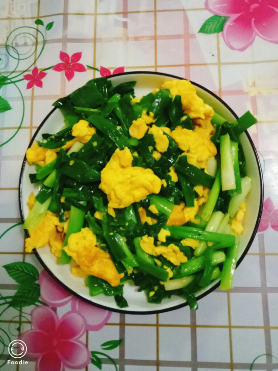 蔥炒雞蛋的做法-家常味炒菜譜
