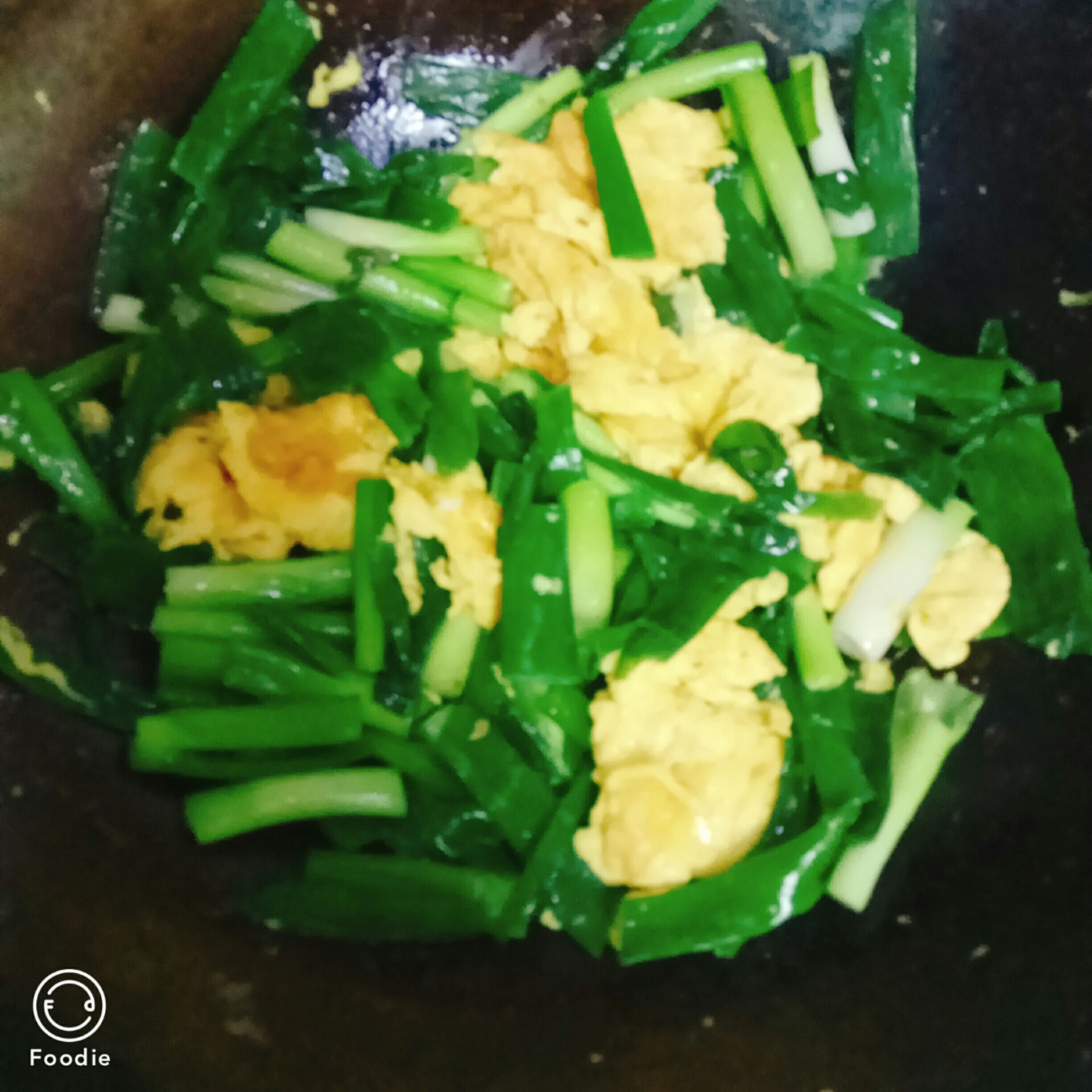 蔥炒雞蛋的做法-家常味炒菜譜