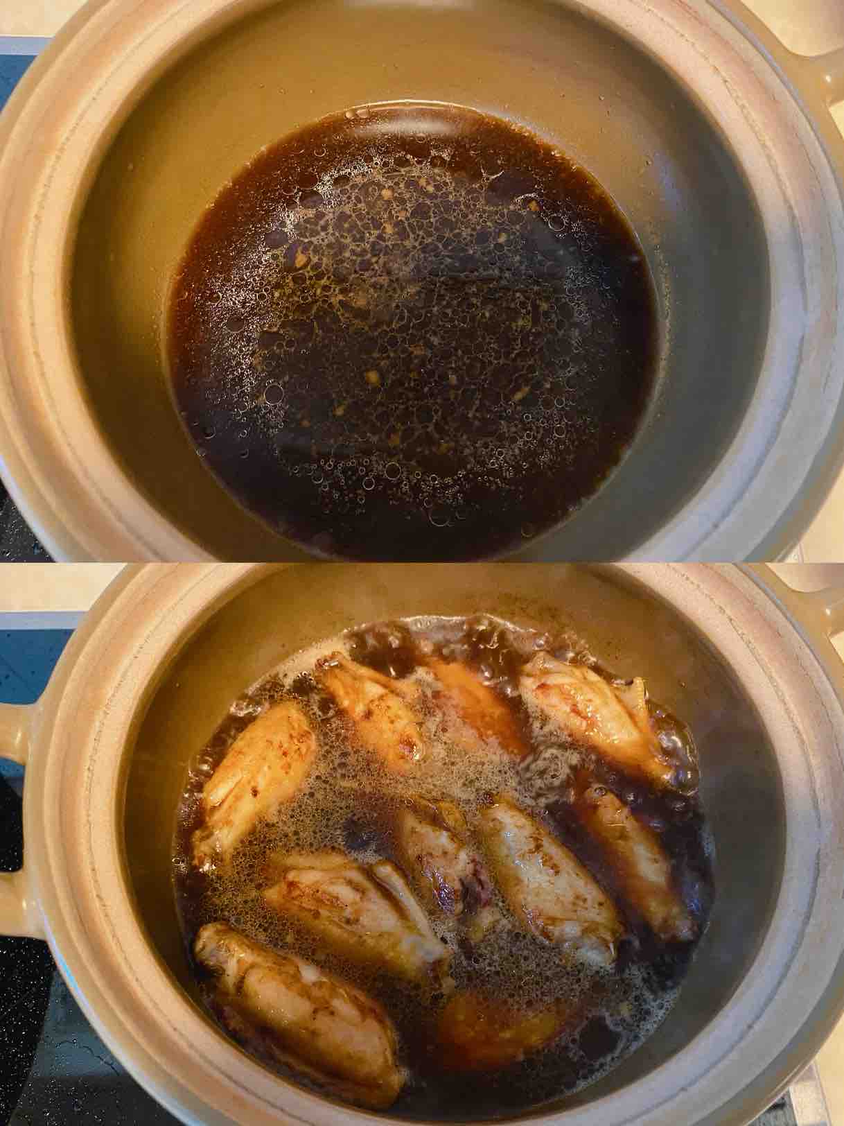 鹵水雞翅飯的做法-家常味煮菜譜