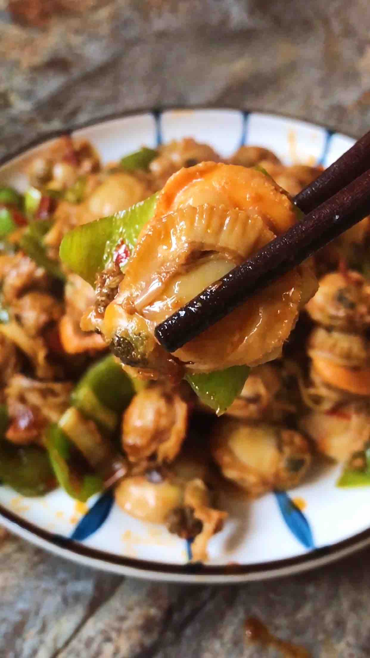 香辣扇貝肉的做法-咸鮮味炒菜譜-易網健康養生網 香辣扇貝肉的做法-咸鮮味炒菜譜