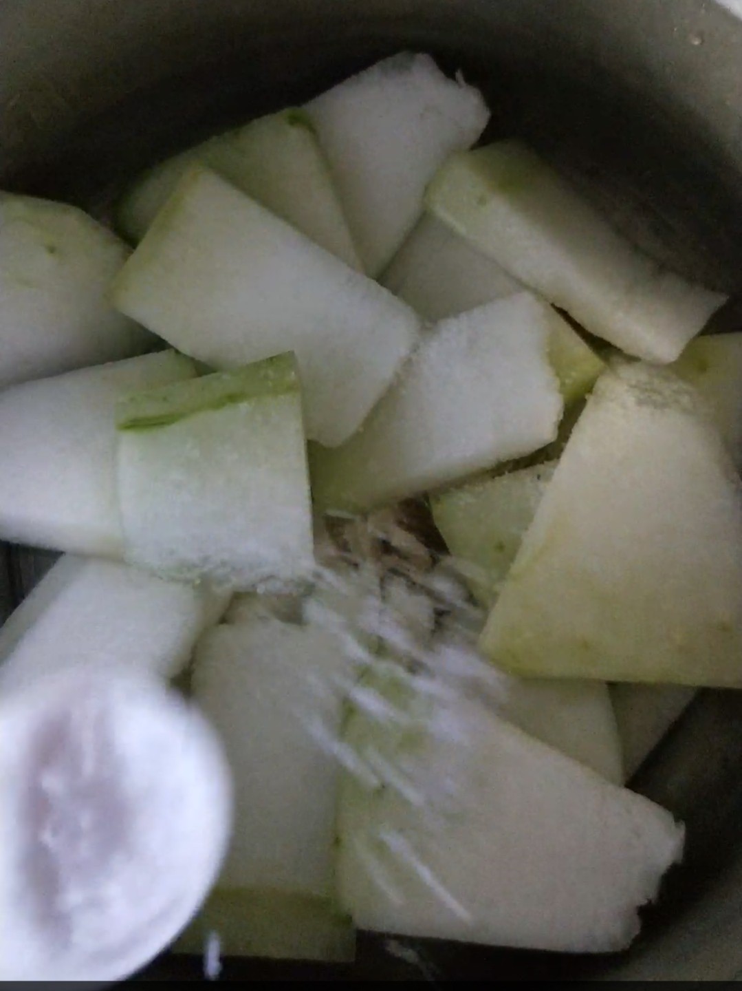 咸肉燉冬瓜的做法-咸鮮味燉菜譜