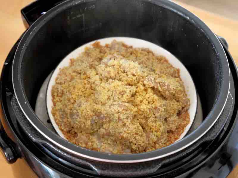小米蒸排骨的做法-家常味蒸菜譜