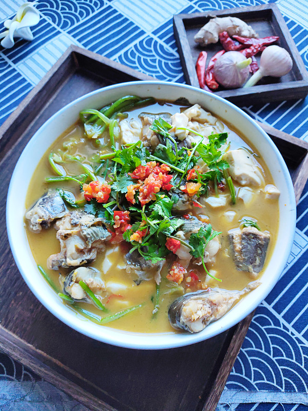 鯰魚燒豆腐的做法-咸鮮味燒菜譜