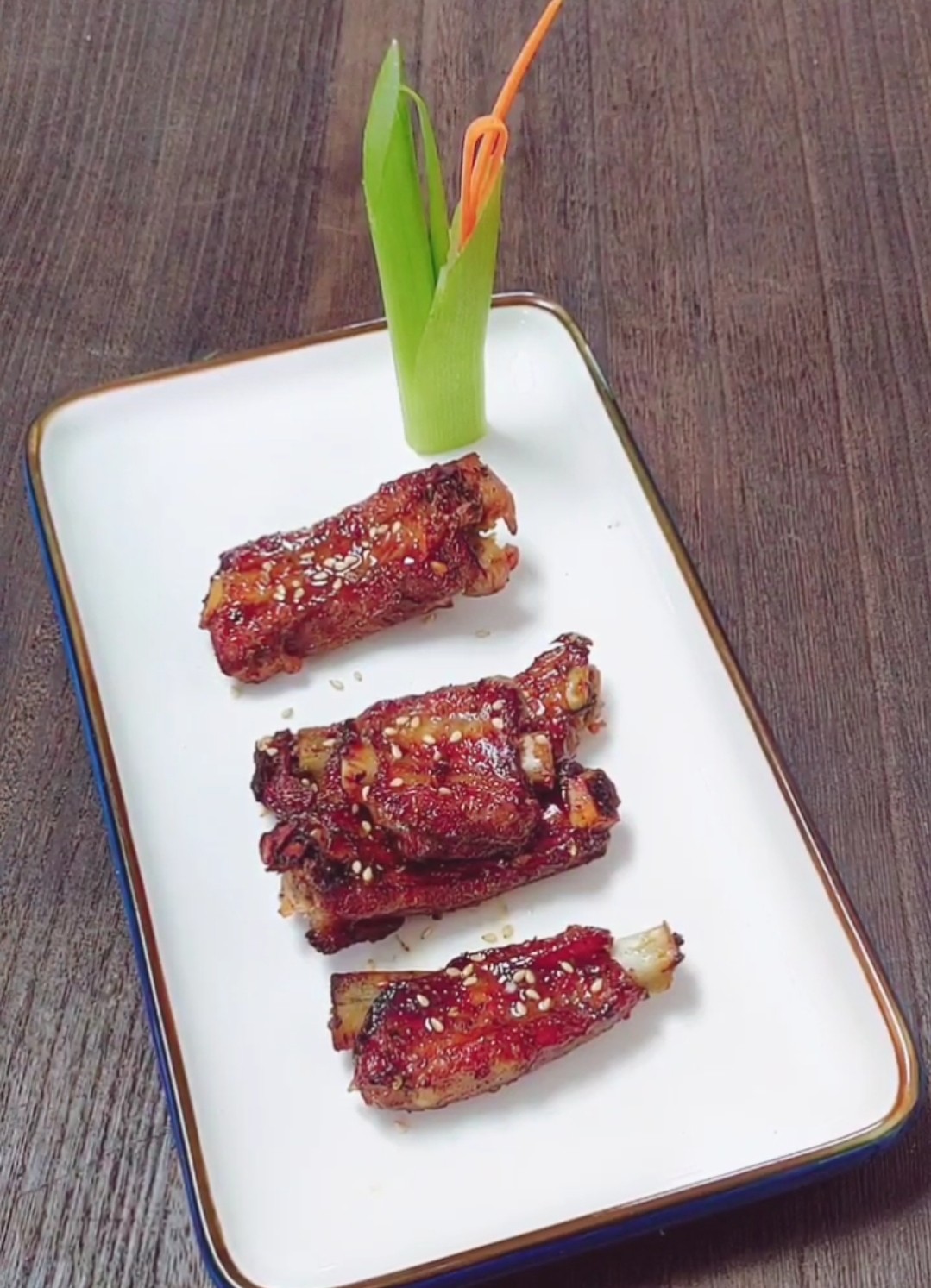 椒鹽烤排骨的做法-咸鮮味烤菜譜